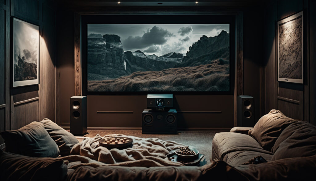 Home Theater System installed by IDS - Audio & Video Inc.